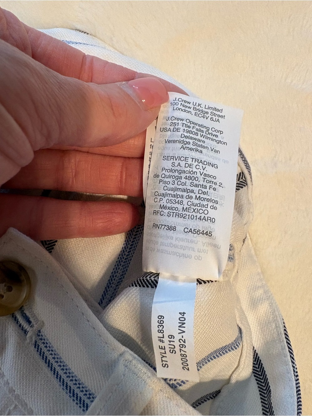 Madewell Slim Emmett Wide Leg Crop Pants 28 Montpellier Stripe NWT High Rise - Picture 9 of 11